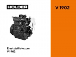 Silnik Kubota V1902 katalog części zamienne